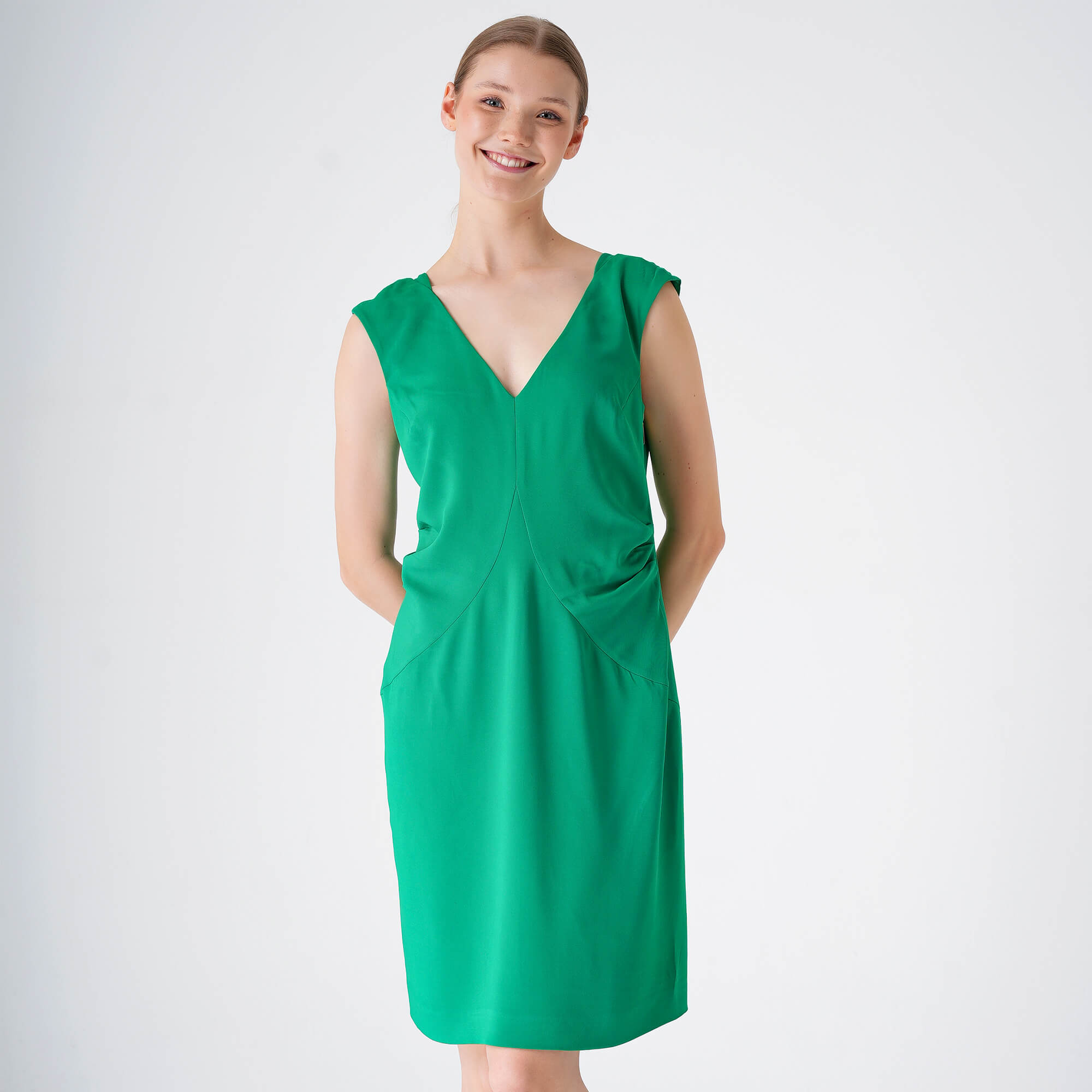 Emilio Pucci - Green Sleeveles Dress